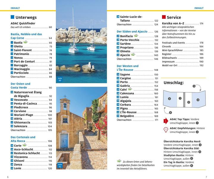 Actual product image Adac Travel guide plus Corsica