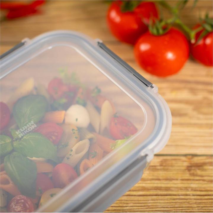 Produktbild Kuhn Rikon Kunststoffdeckel Glas- Edelstahlbehälter klein (0.64 l)