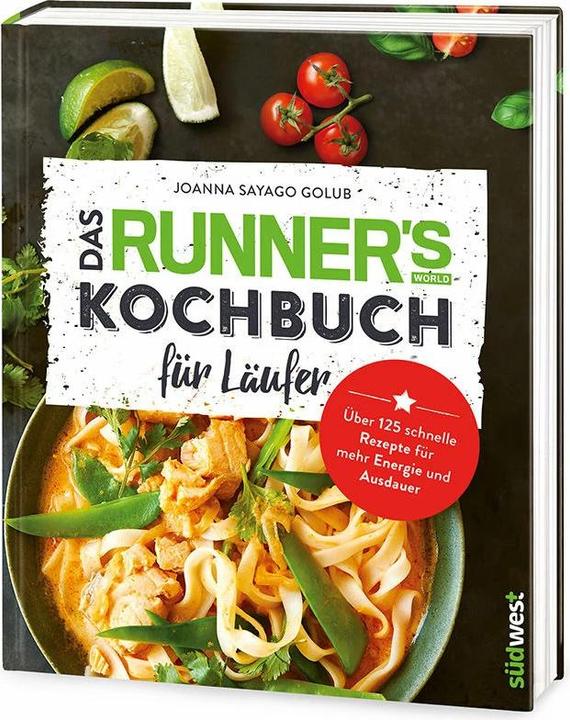Actual product image Das Runner's World Kochbuch für Läufer (German, Joanna Sayago Golub, Claudia Theis-Passaro, 2017)
