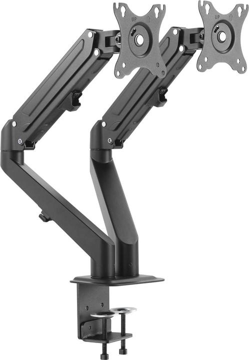 Produktbild Toboli Doppel Monitorhalterung Gasdruckfeder 17-27" VESA Bildschirmhalterung (27")