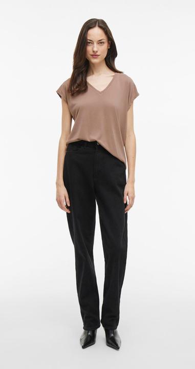 Actual product image Vila V-neck top with short sleeves (XS)