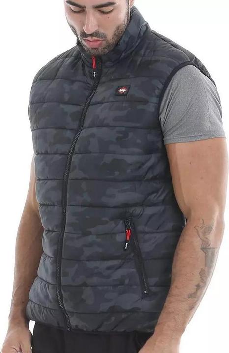 Image du produit Lee Cooper Gilet rembourré Camo pour hommes (XXL)