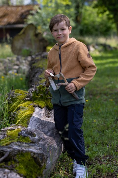 Produktbild Rukka Levi Kinder Sherpa Jacke (104)