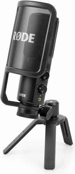 Actual product image RØDE NT-USB+ - Microphone with PSA1+ - Articulated arm and cloth