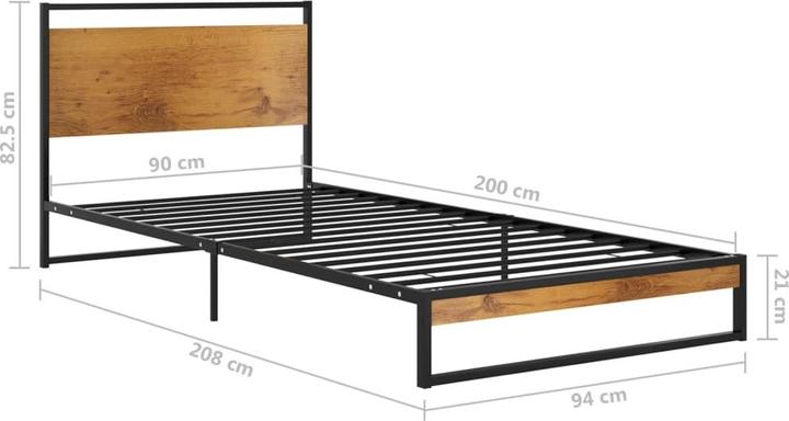 Produktbild VidaXL Paulinus (90 x 200 cm)