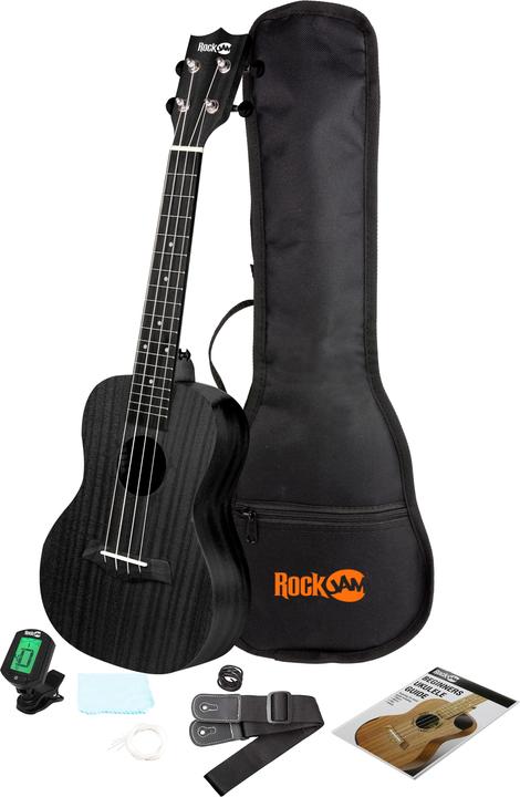 Produktbild PDT RJ PREM Sopr Ukulele SK RJUK-612S-BK