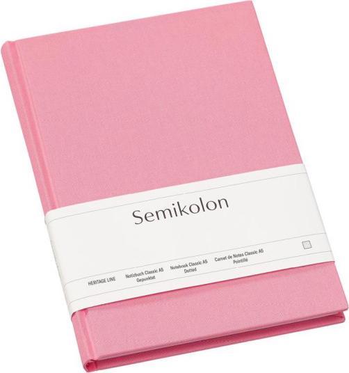 Produktbild Semikolon NOTIZBUCH A5 88bl.DOTTED FLAMINGO (A5, Gepunktet, Harter Einband)