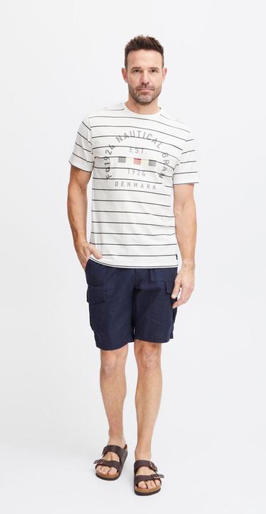 Immagine prodotto FQ1924 FQTom SS t-shirt a righe con stampa logo 21900644 (L)
