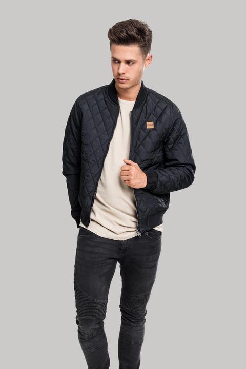Actual product image Urban Classics Diamond Quilt Nylon Jacket (5XL)