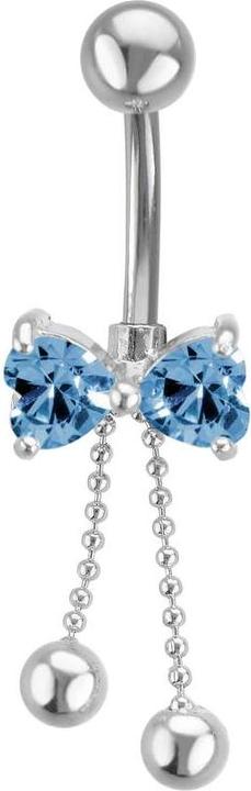 Immagine prodotto Bijouteria Piercing ventre (Acciaio chirurgico, Zirconia)