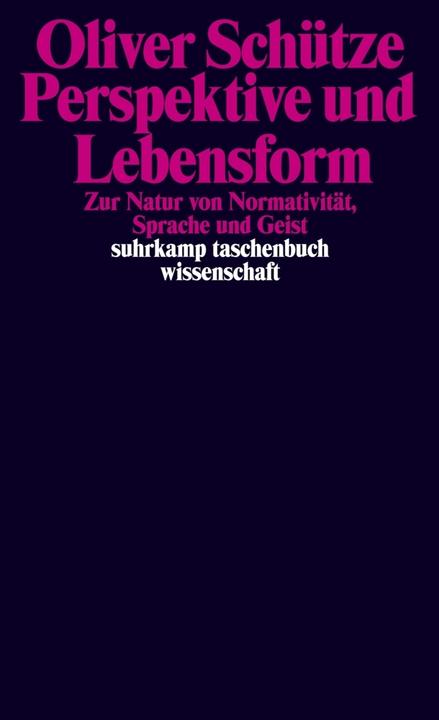 Immagine prodotto Perspektive und Lebensform (Tedesco, Oliver Sagittario, 2019)