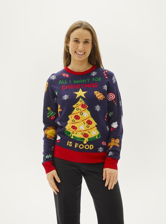 Produktbild Christmas Sweats All I Want For Christmas Is Food (L)