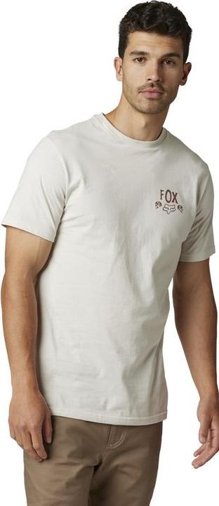 Image du produit Fox Tee 22 No Contest Ss Prem Vin Wht M (M)