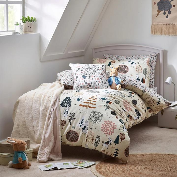 Peter Rabbit Scandi Woods Brushed Cotton Duvet Cover Set