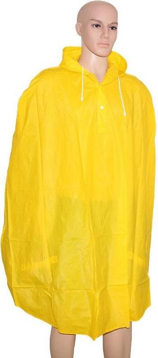 Image du produit P2R poncho anti-pluie avec capuche et housse pvc epais haute qualité (Taille unique)
