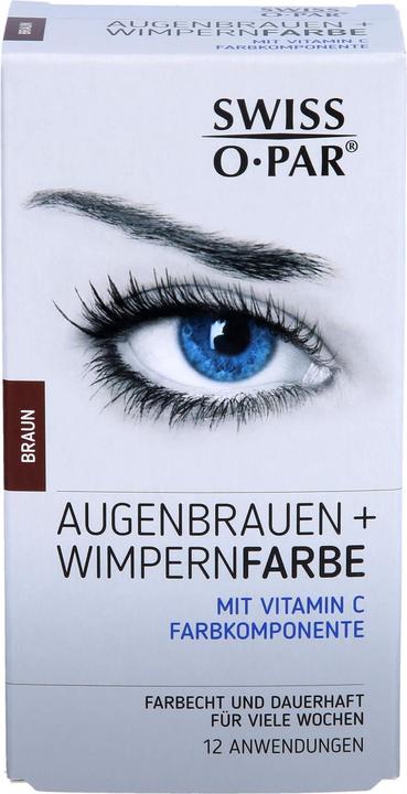 Produktbild Axisis Augenbrauen + Wimpernfarbe Braun Swiss O-Par Set, 1 P
