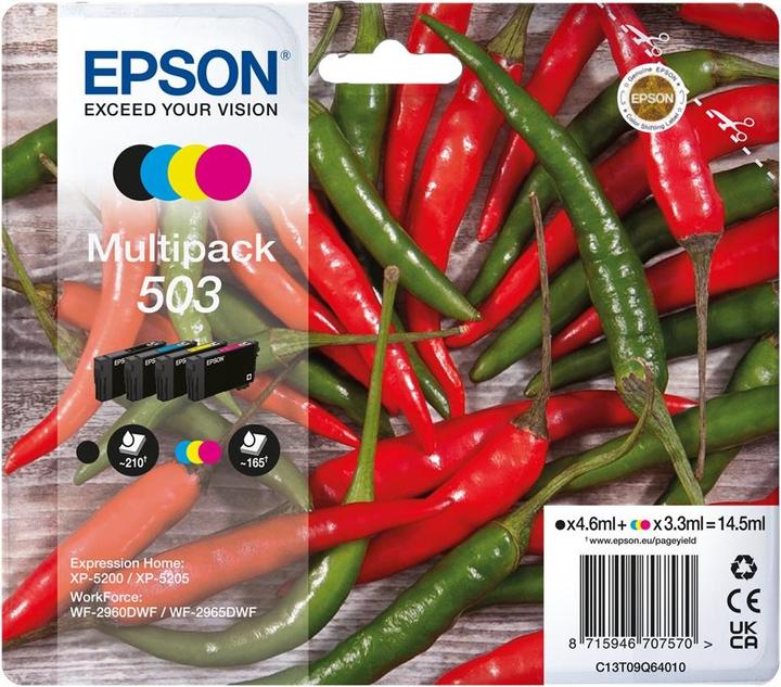 Produktbild Epson 503 CMYK SEC (M, BK, C, Y)
