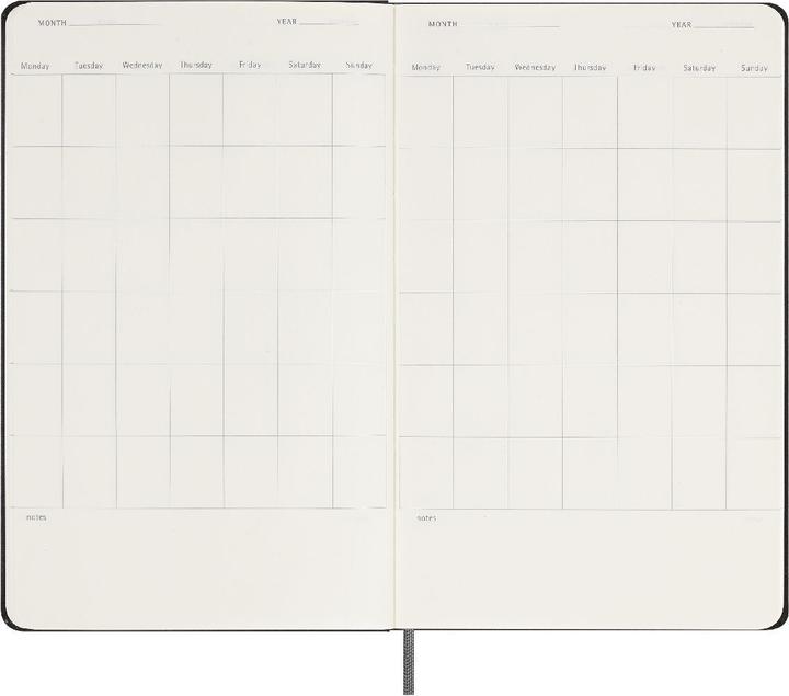 Produktbild Moleskine Notizkalender (A5, Englisch)