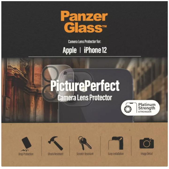 Produktbild PanzerGlass PicturePerfect Camera Lens Protector (1 Stück, Apple iPhone 12)