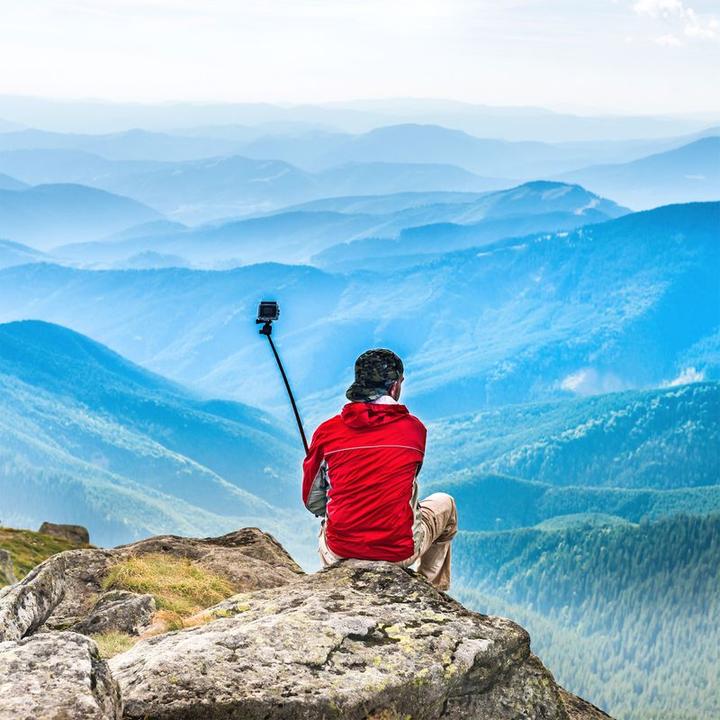 Produktbild Hermex Selfie Stick Monopod mit Mount Adapter Verlängerungsstab Griff