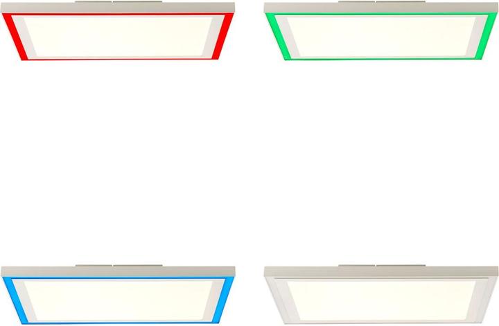 Produktbild Brilliant Lanette LED 24W /WA/DE/2300lm/DIM/CCT/RGB/NL/RC Deckenaufbau-Paneel 40x40cm (2300 lm)