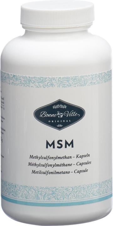 Immagine prodotto Bonneville Capsula MSM 1000 mg (180 Pezzo/i, Pillole, 243 g)