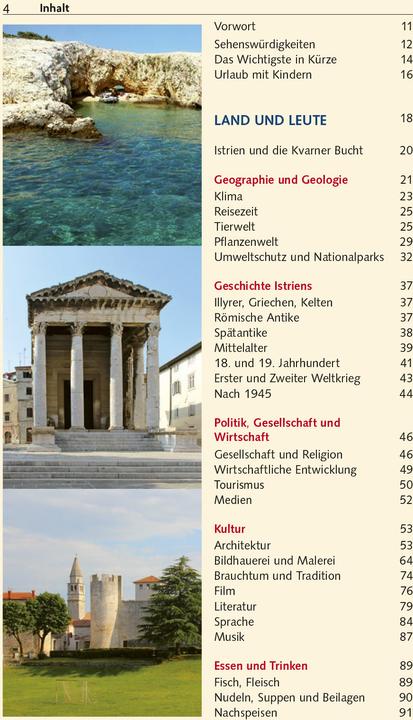 Actual product image Reiseführer Istrien und Kvarner Bucht (German, Matthias Jacob, 2025)