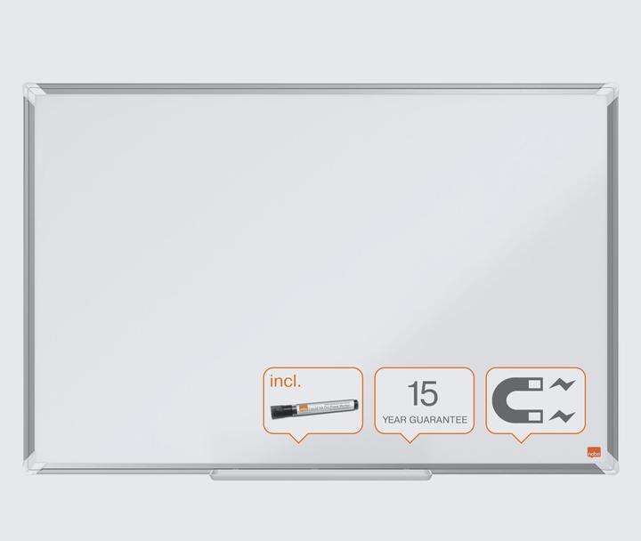 Immagine prodotto Nobo Lavagna bianca Premium Plus acciaio Nano Clean (1200 x 900 mm)