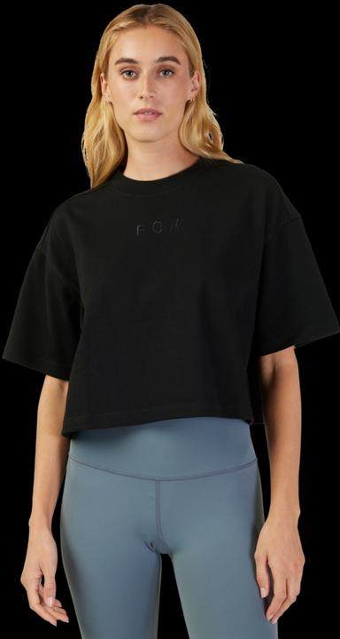 Immagine prodotto Fox Tee 23 W Wordmark Os Crop Blk S (S)