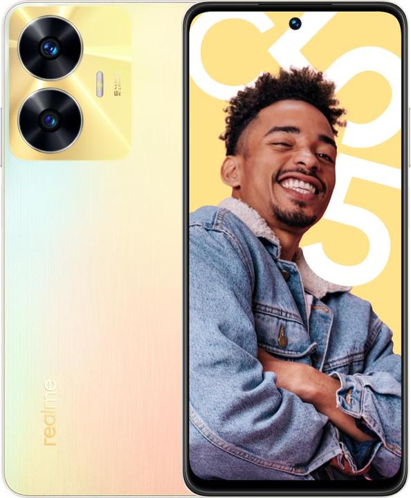 Actual product image realme C55 (256 GB, Sunshower, 6.72", Dual SIM, 64 Mpx, 4G)