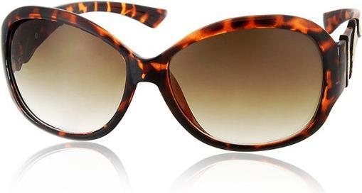 Hermex Damen Elegante Sonnenbrille UV400 - LEOPARD Schwarz