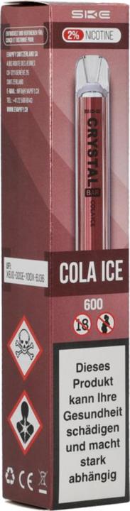 Actual product image SKE Crystal on the go Cola Ice (Cola Ice)