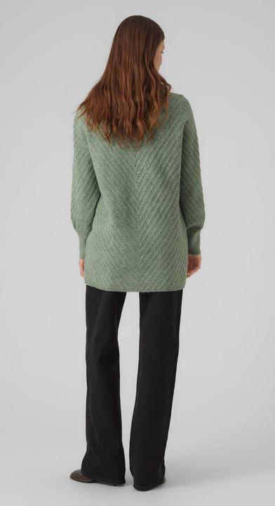 Produktbild Vero Moda VMANJASTINNA LONG COWL PULLOVER GA EXC Strickpullover (XS)