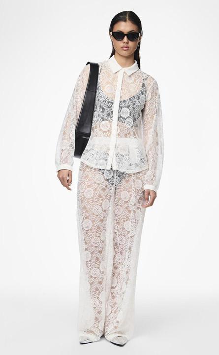 Produktbild Pieces Pcolline Hw Wide Lace Pants Exp Noos (M)