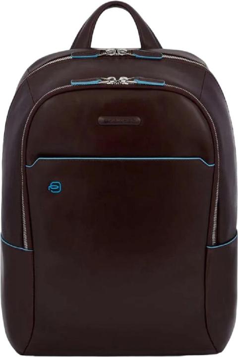 Image du produit Piquadro Backpack For Pc / Ipad®10,5"/ 9,7" With Connequ Rich Blue Square By (14 l)