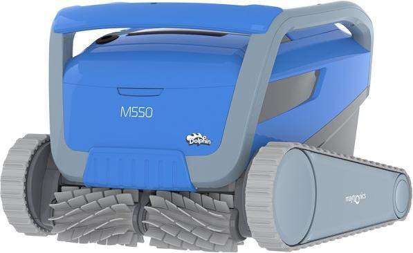 Produktbild Dolphin M550 mit Caddy, Kombi-Bürsten grau