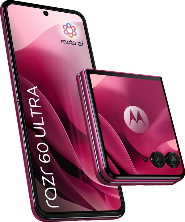Productafbeelding Motorola Razr 60 Ultra (512 GB, Pantone Cabaret, 6.96", SIM + eSIM, 50 Mpx, 5G)