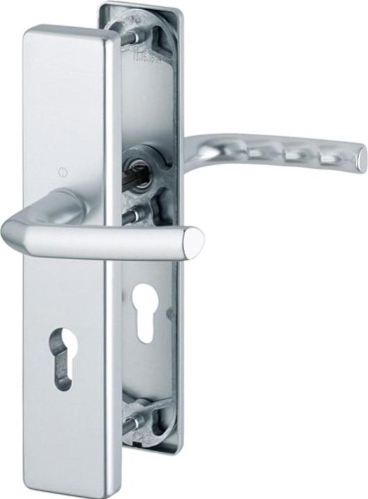 Immagine prodotto Hoppe Set di protezione Birmingham 1117/2221A/2440 Alluminio F1 72 mm 37-42 mm (Set di porte)