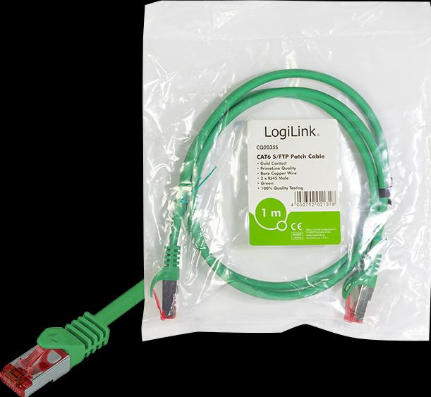 Actual product image LogiLink Network cable (S/FTP, CAT6, 1.50 m)