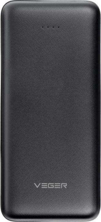 Image du produit 4Kom Power bank Veger VEGER powerbank 20000 mAh 2A A20 (W2015) black (20000 mAh)