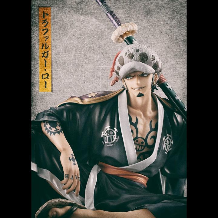 Image du produit Megahouse One Piece statuette PVC Portrait Of Pirates Warriors Alliance Trafalgar Law 17 cm