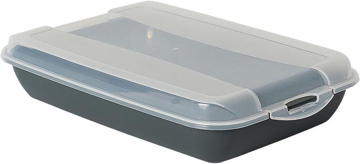 Image du produit Novaliv Anthrazit Premium Aufschnittbox mit Transparentem Deckel, Frischhaltedosen für Wurst & Käse