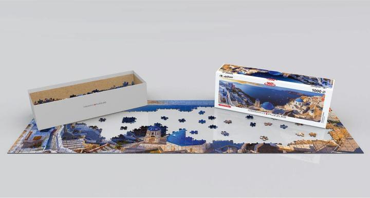 Actual product image Eurographics Santorini Greece (1000 pieces)