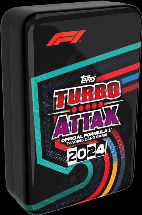 Immagine prodotto Topps/Merlin FORMULA 1 TURBO ATTAX MEGA TIN (F1TA24-2406)