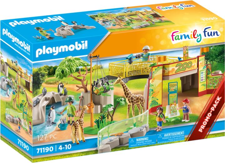Immagine prodotto Playmobil 71190 Zoo dell'Avventura (71190, Divertimento in famiglia Playmobil)