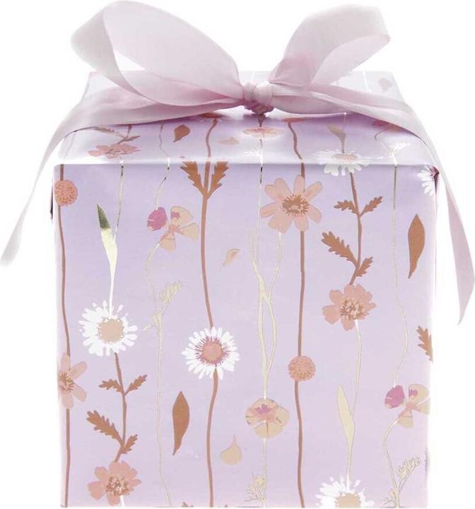 Produktbild Rico Design Geschenkpapier Blumenranken Flieder 70cmx2m (Geschenkpapier, 1 x)