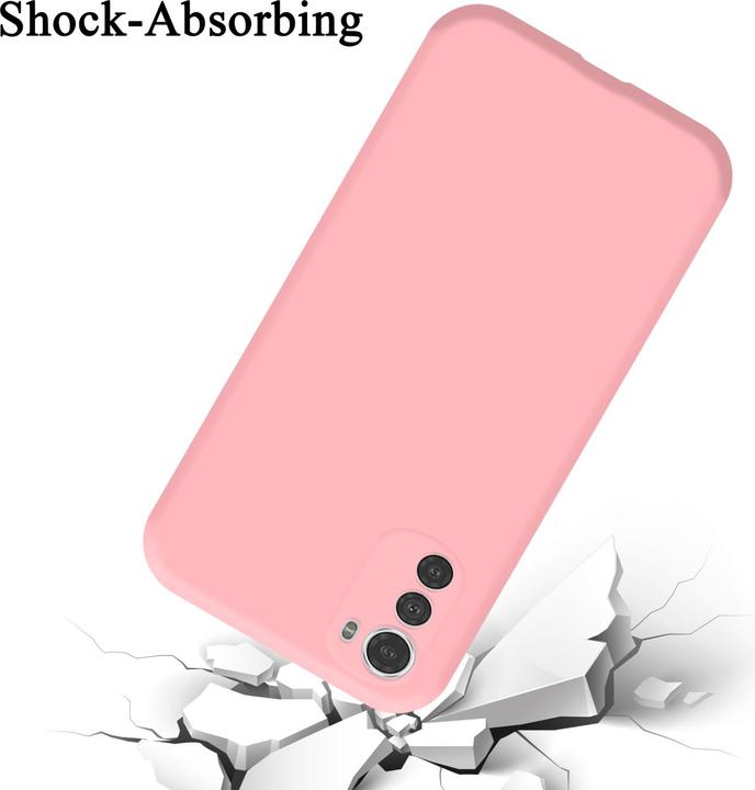 Produktbild Cadorabo TPU Liquid Silicone Case Hülle für Motorola MOTO E32 4G / E32S (Motorola Moto E32s)