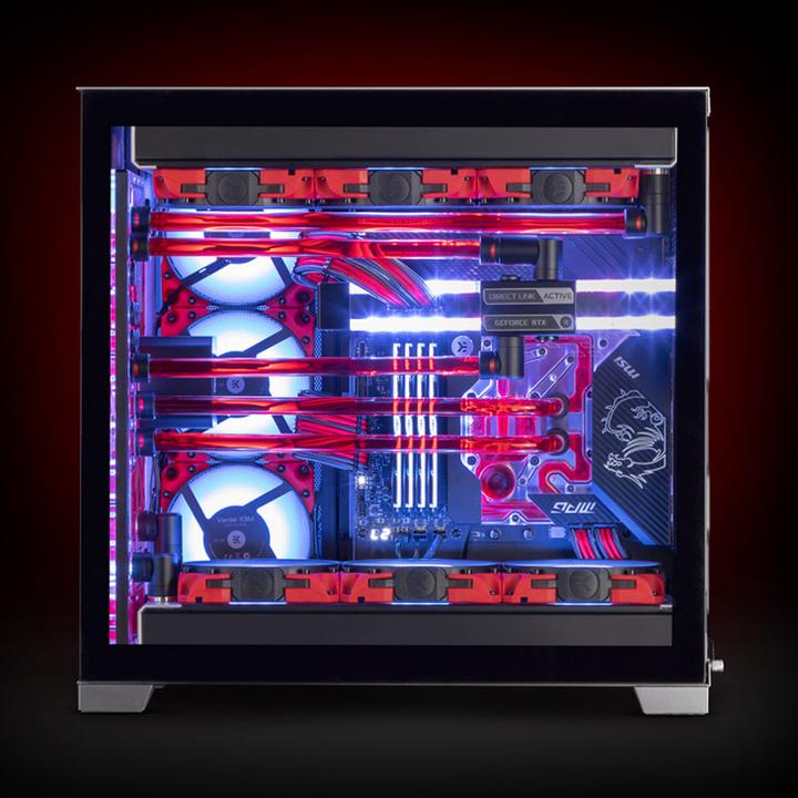 Actual product image EKWB EK-Quantum Reflection² PC-O11D EVO D5 PWM D-RGB - acrylic