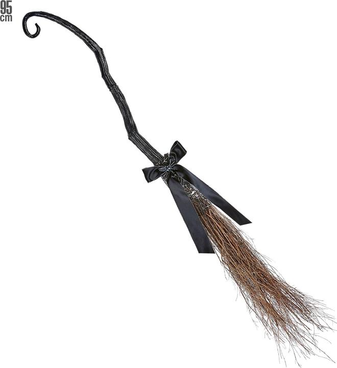Actual product image Widmann Witch Broom Crooked