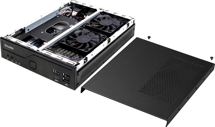 Image du produit Shuttle Barebone XPC slim DH610 Black (Intel Core i3)